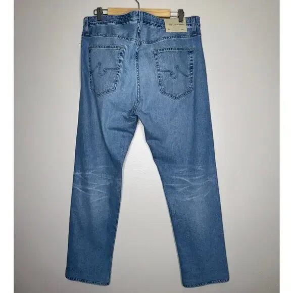 AG Adriano Goldschmied Tellis Modern Slim Jeans Men’s 36x33 Light Wash Denim